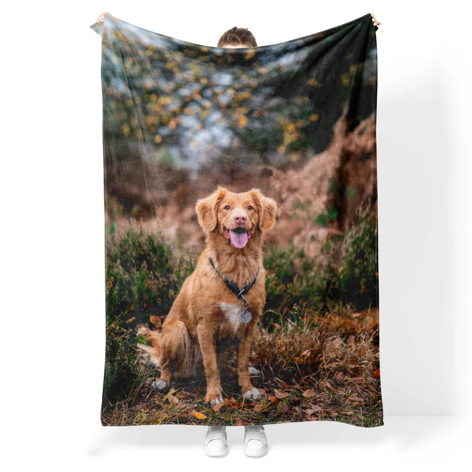 Dog Photo Blanket