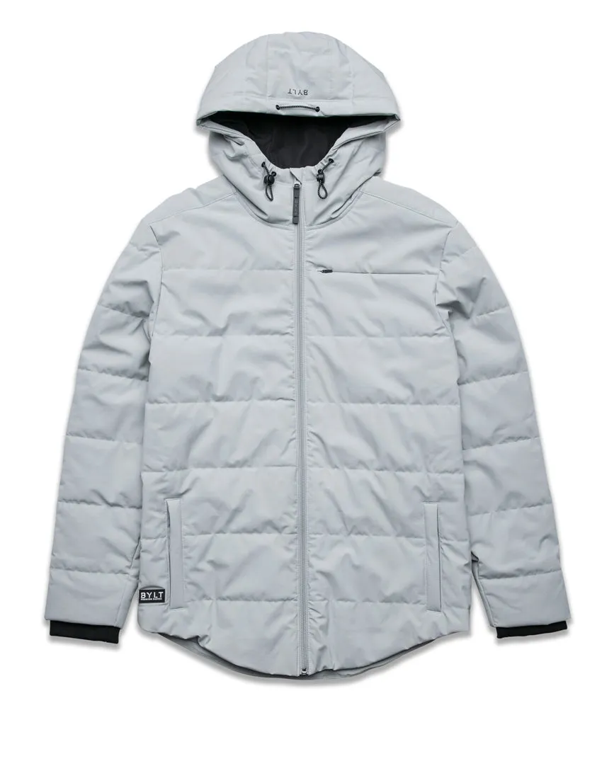 Drop-Cut Puffer Jacket