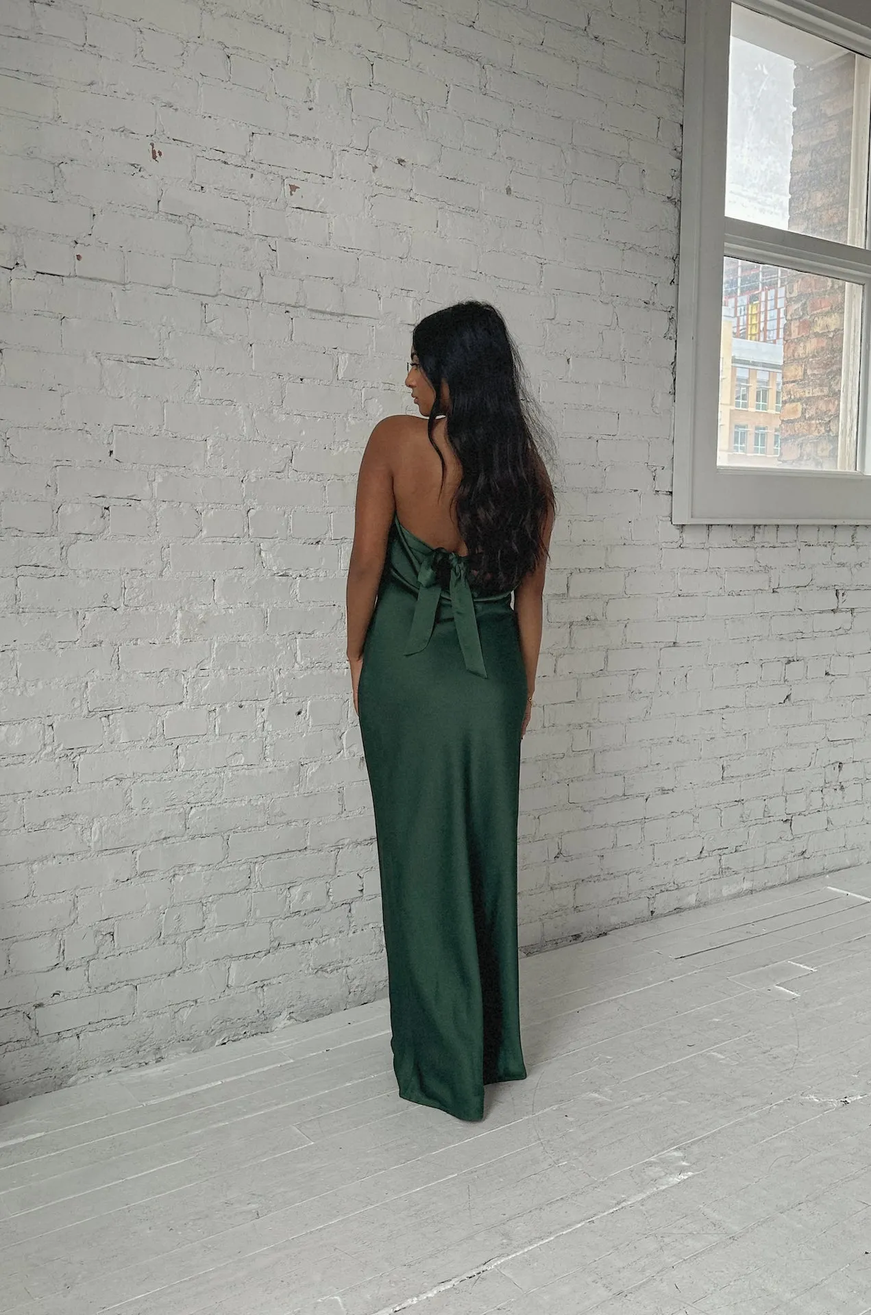 Emerald Green Maxi Dress