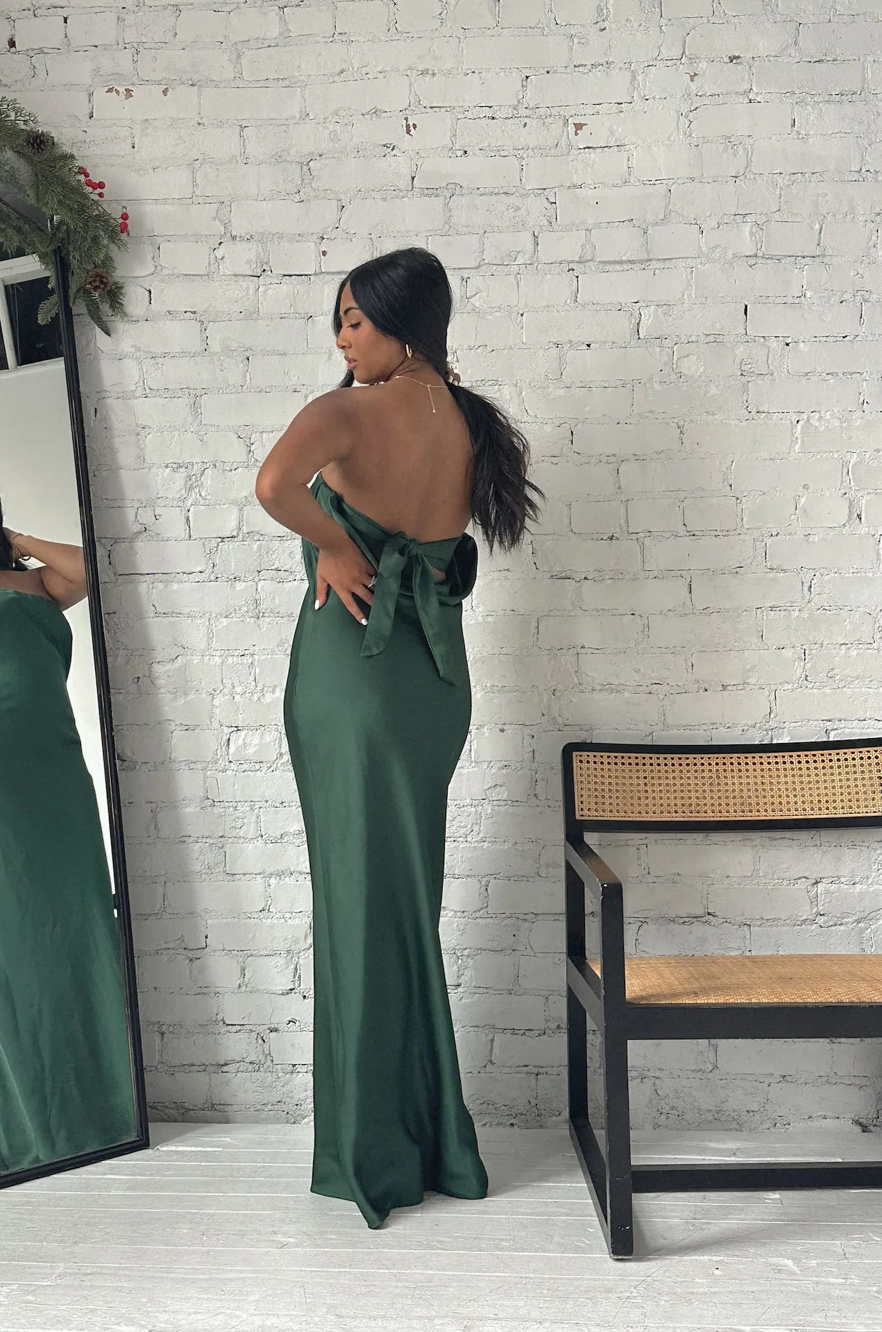 Emerald Green Maxi Dress