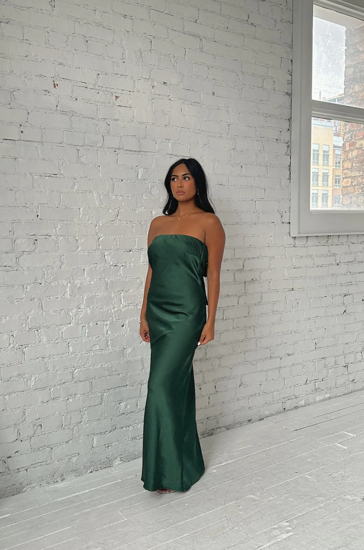 Emerald Green Maxi Dress