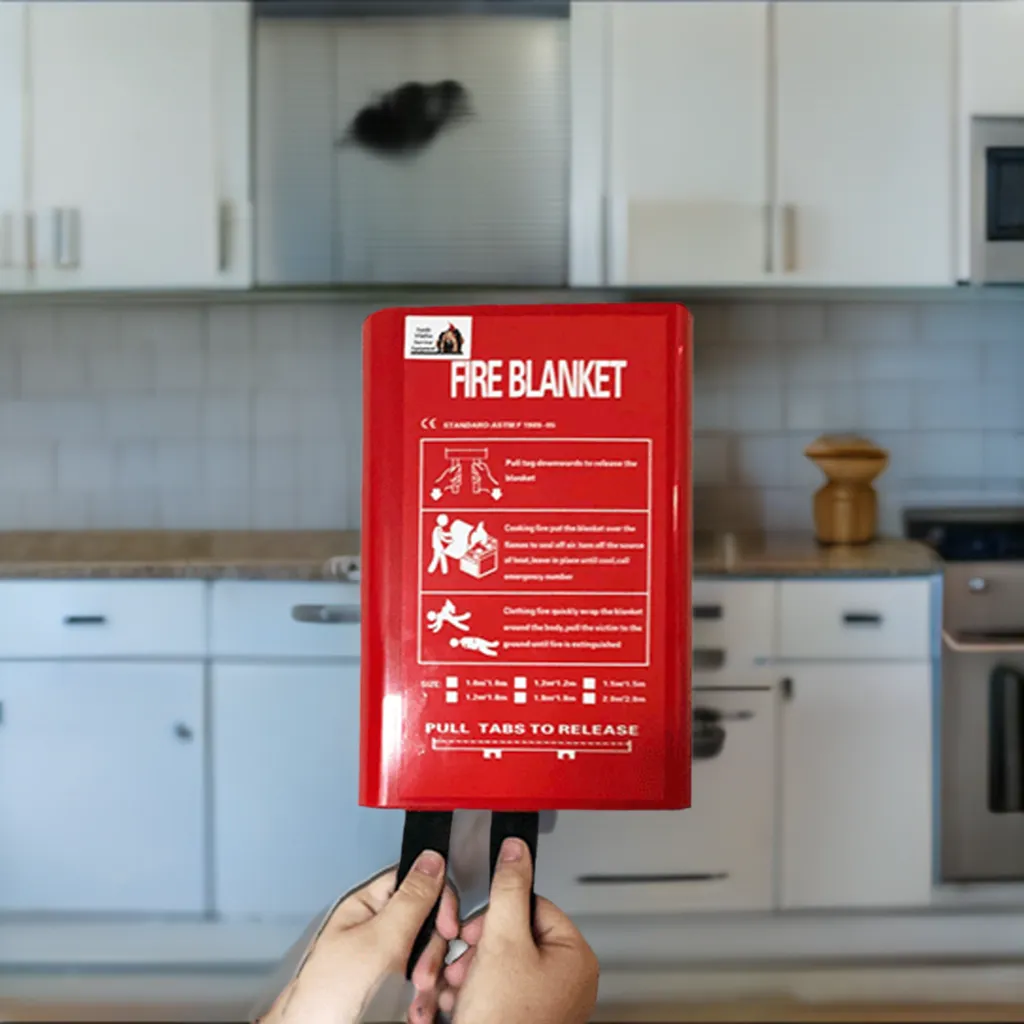 Emergency Fire Blanket Best for Kitchen, Boat, Travel