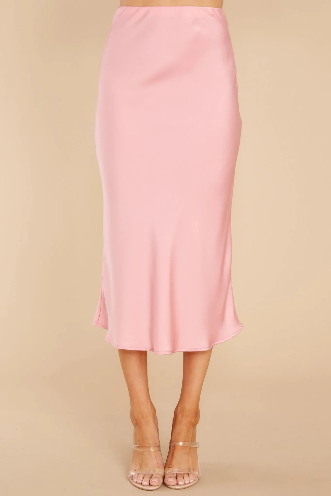 Enthusiastic Charm Rose Pink Skirt