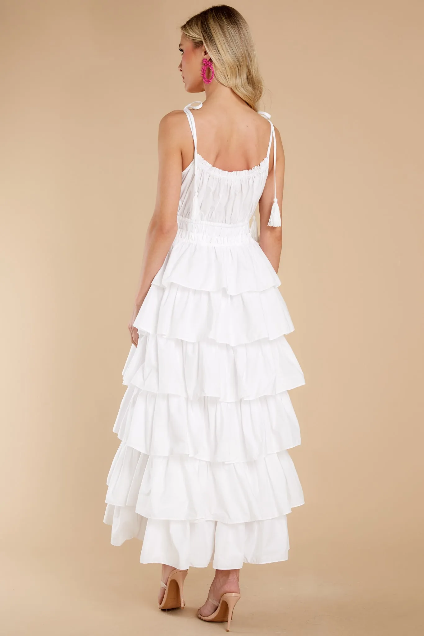 Essence Of Love White Maxi Dress