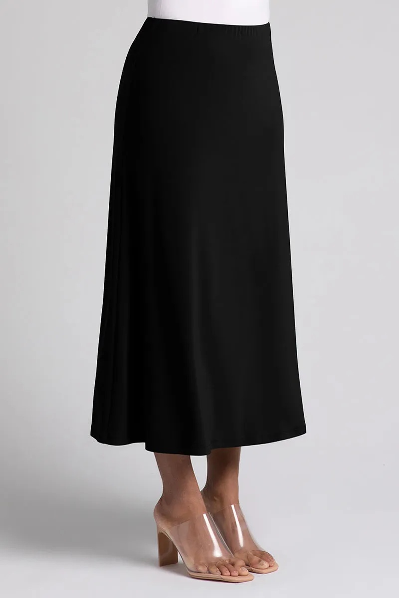 Essential A-Line Skirt | Black