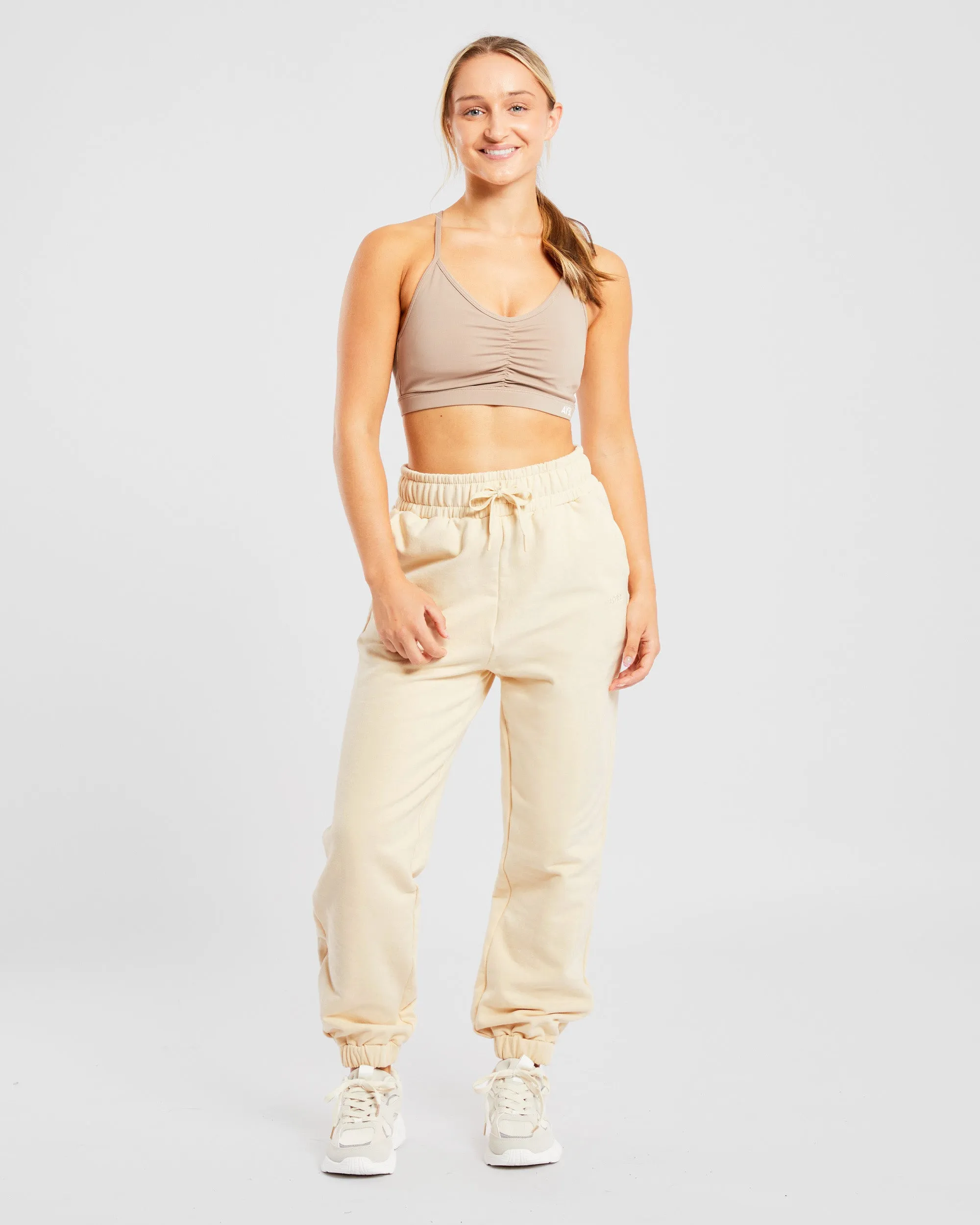 Everyday Relaxed Joggers - Cream