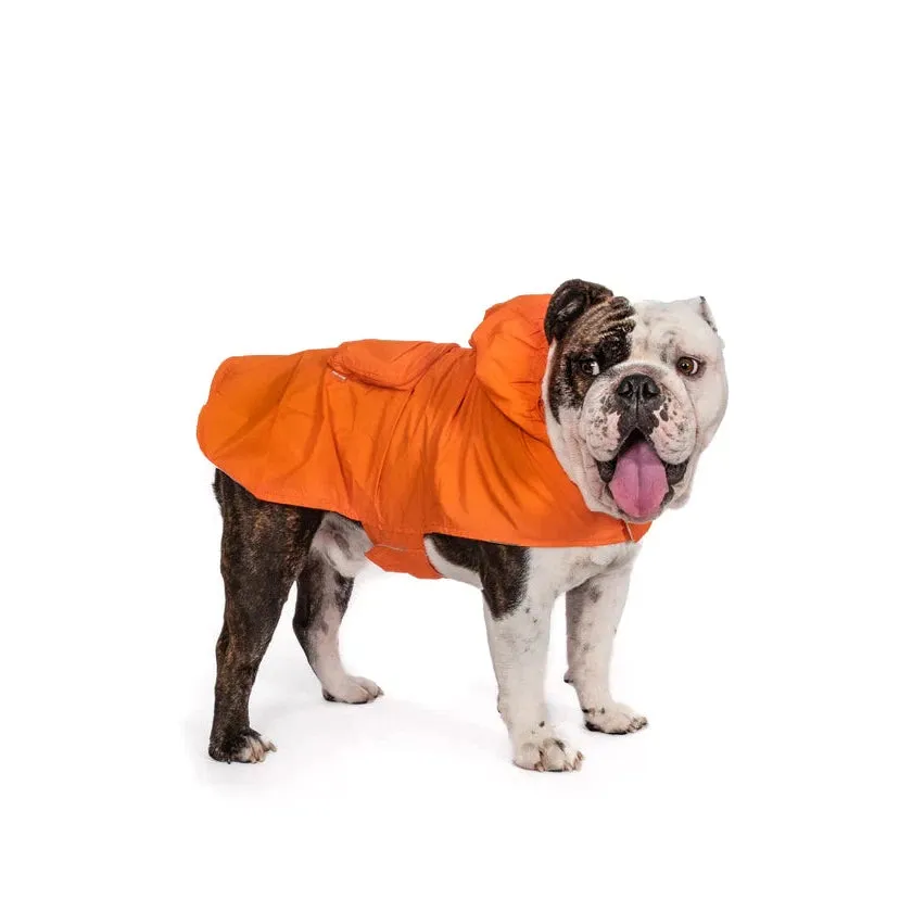 Fabdog | Light Pink Packaway Dog Raincoat