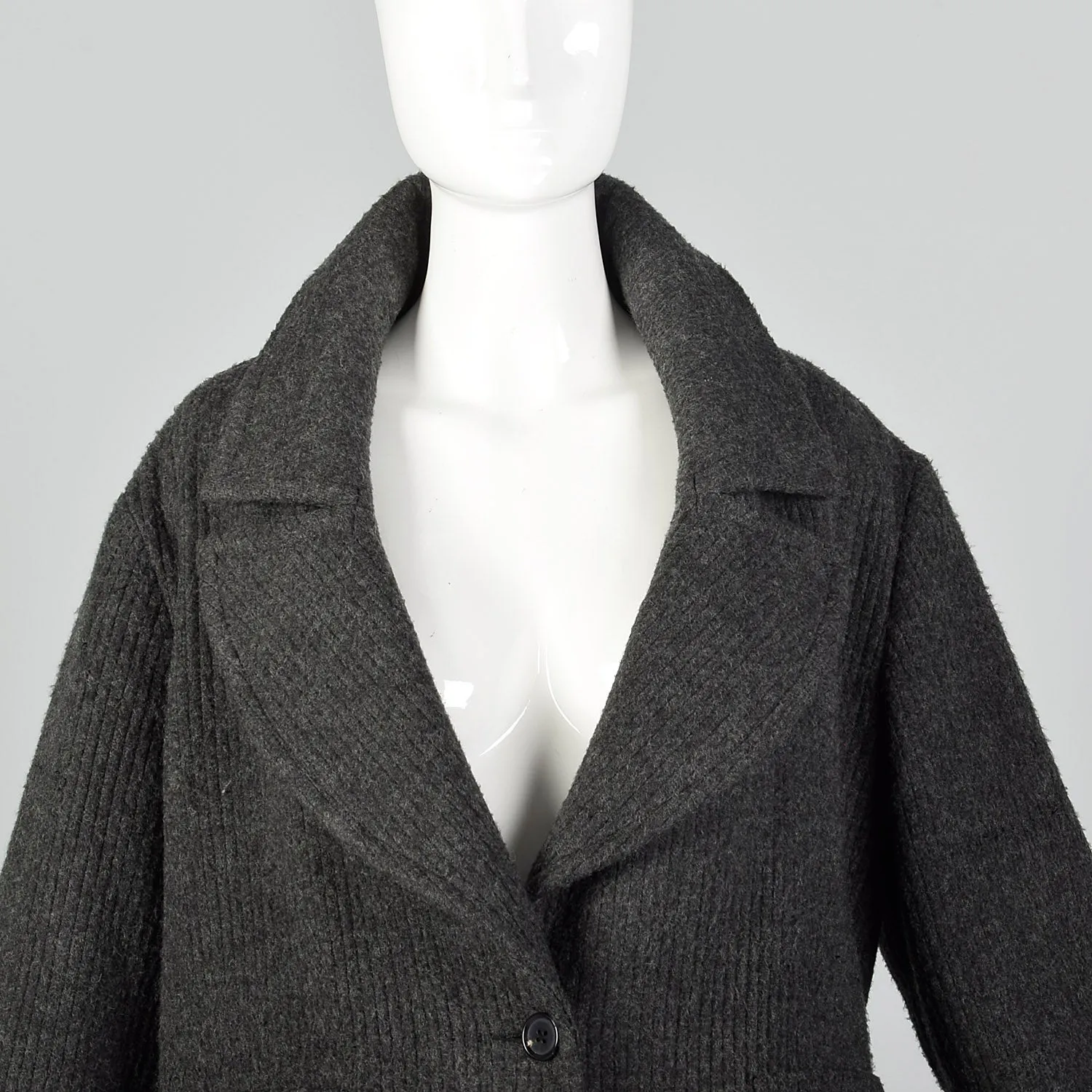 Fall 2008 Runway Alexander Wang Oversized Gray Jacket