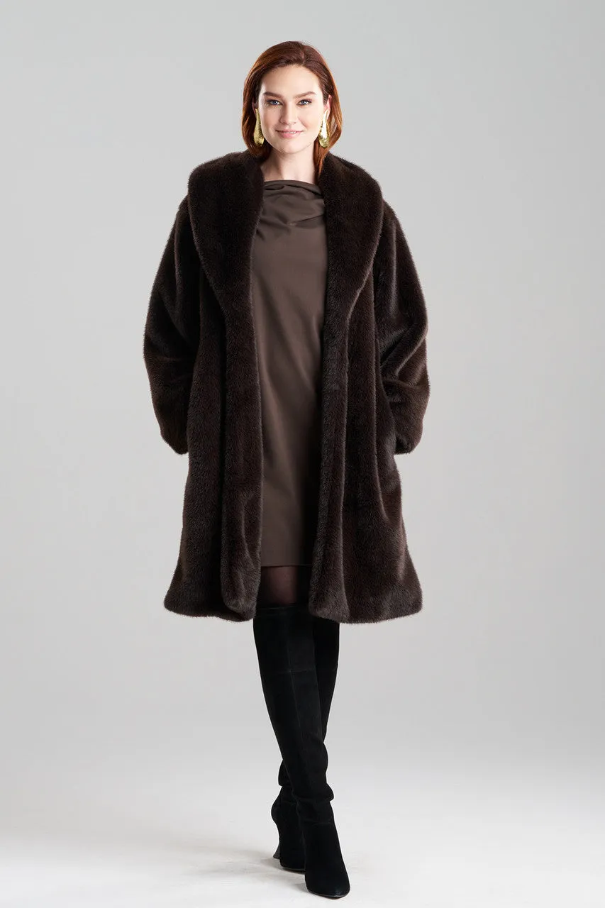 Faux Mink Coat