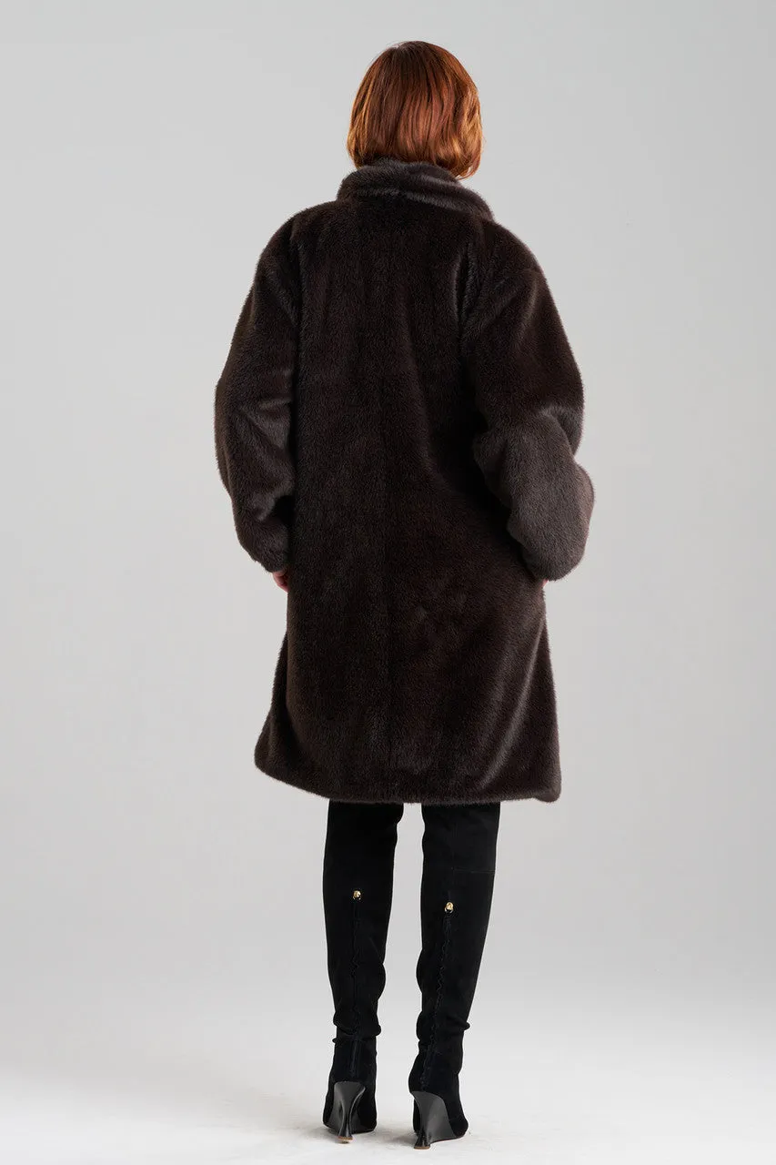 Faux Mink Coat