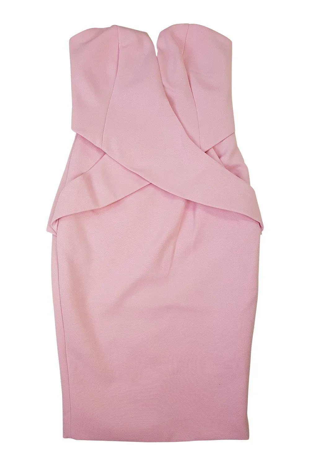 FINDERS KEEPERS Inbetween Days Candy Pink Bustier Mini Dress (XS)