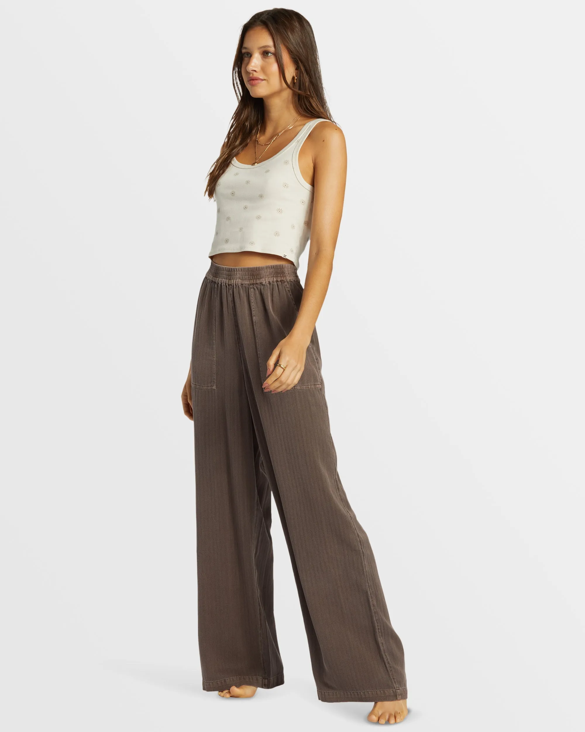 Free Time Relaxed Fit Pants - Kona