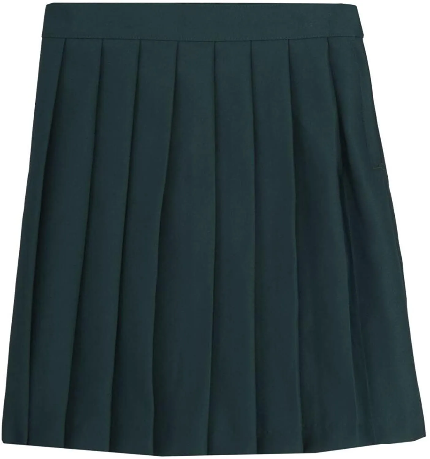 French Toast Uniforms Juniors Pleated Skirt SV9000JL <br> Sizes 3 - 13 <br> Navy, Heather Gray, Khaki, <br> Hunter Green