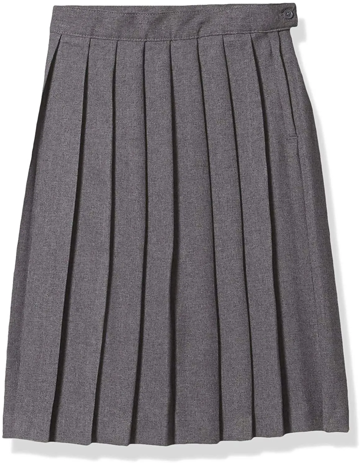 French Toast Uniforms Juniors Pleated Skirt SV9000JL <br> Sizes 3 - 13 <br> Navy, Heather Gray, Khaki, <br> Hunter Green