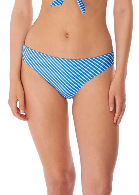 Freya Beach Hut Bikini Brief Swim Bottom, Blue Moon