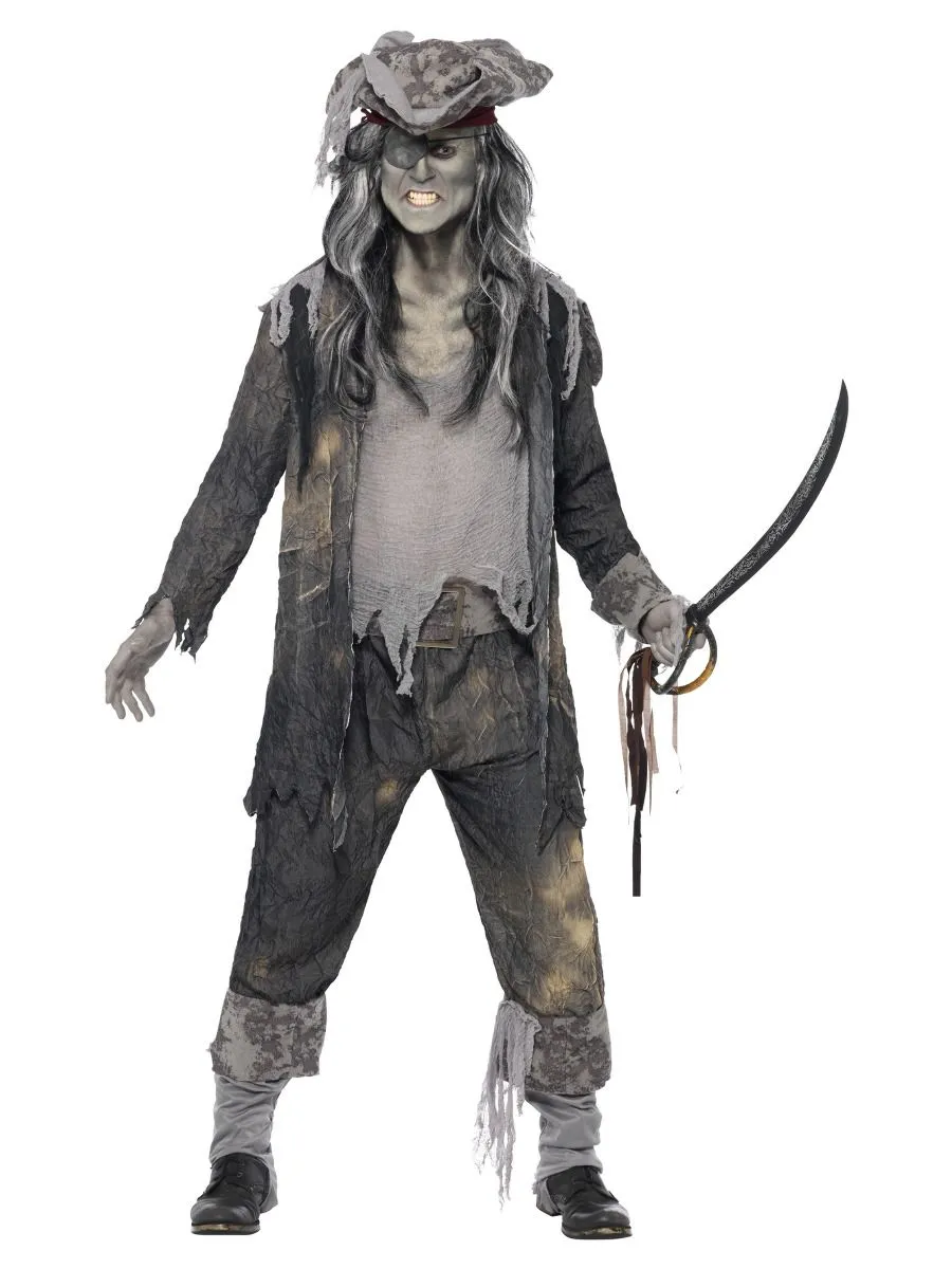 Ghost Ship Ghoul Halloween Costume - Deluxe