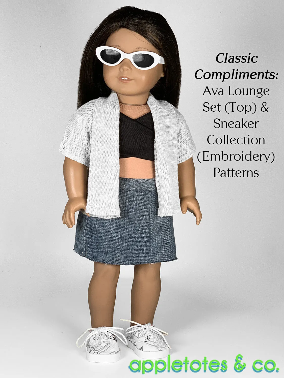 Harper Shrug 18 Inch Doll Sewing Pattern