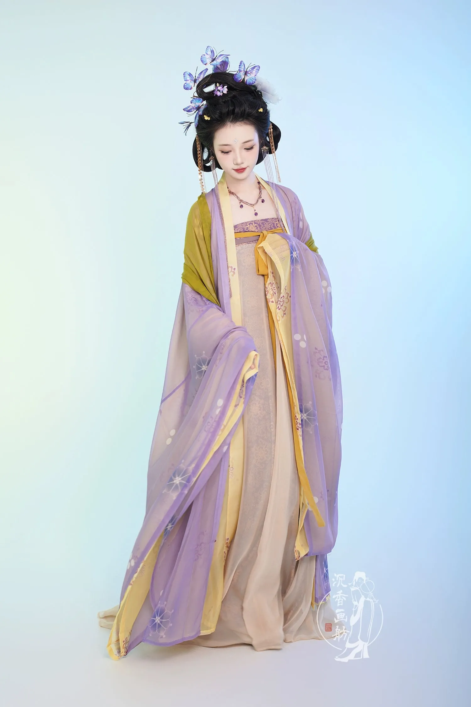 Historically Accurate Tang Dynasty Hanfu, Qixiong Ruqun, Yaotai (Preorder)