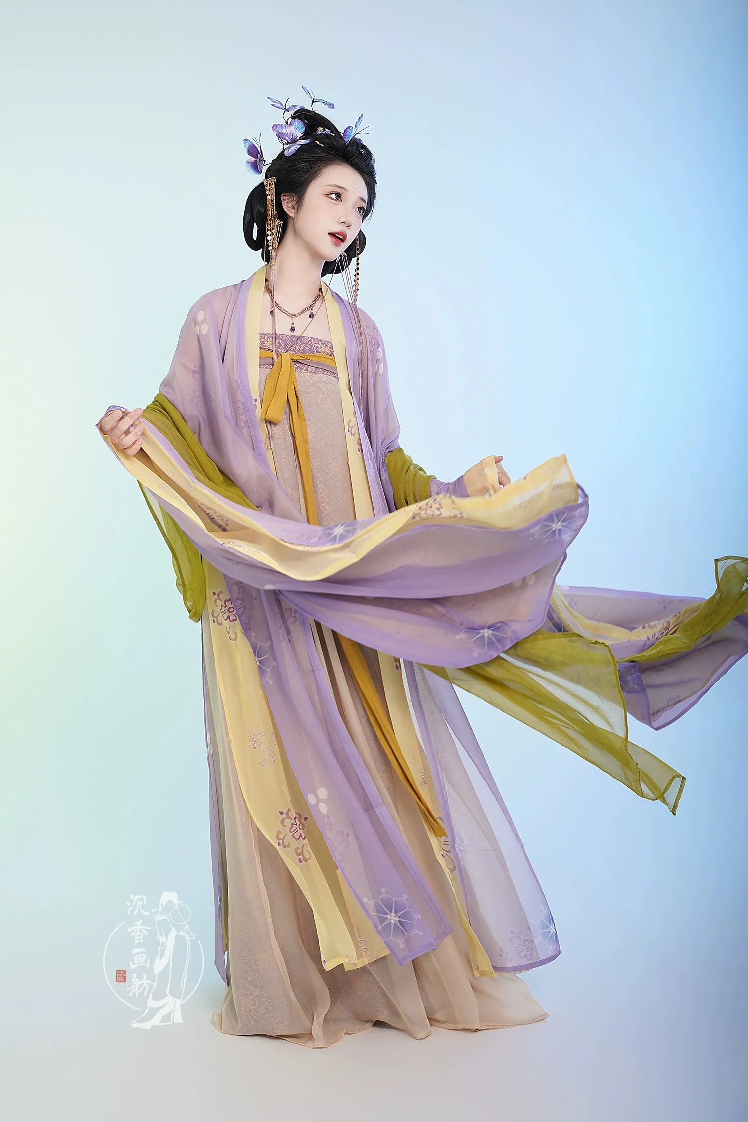 Historically Accurate Tang Dynasty Hanfu, Qixiong Ruqun, Yaotai (Preorder)