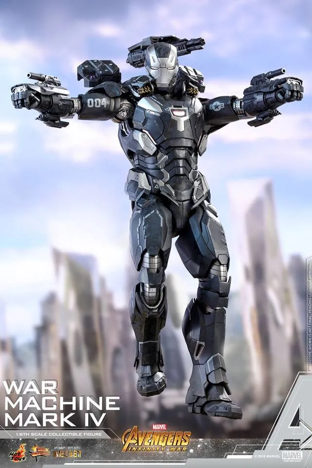 Hot Toys - MMS499D26 - Avengers - Infinity War - 1/6th scale War Machine Mark IV Collectible Figure