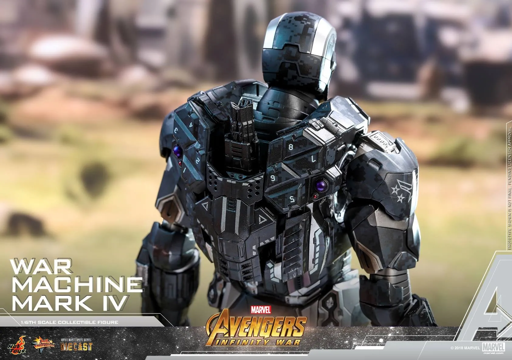 Hot Toys - MMS499D26 - Avengers - Infinity War - 1/6th scale War Machine Mark IV Collectible Figure