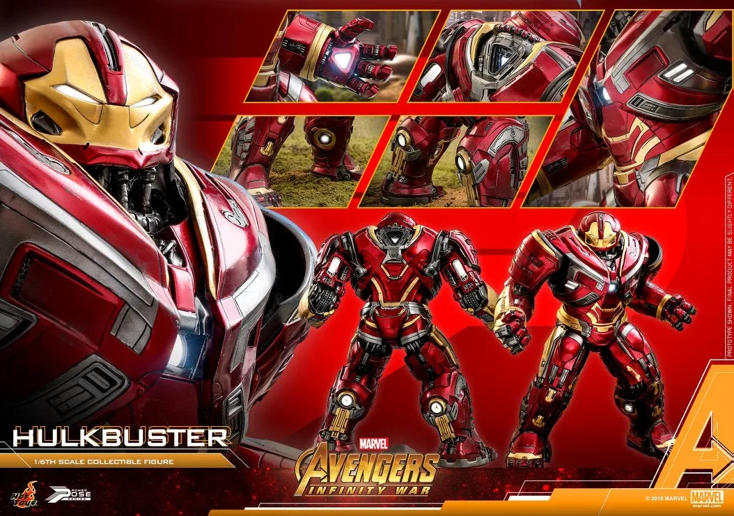 Hot Toys - PPS005 - Avengers Infinity War - 1/6th scale Power Pose Hulkbuster Collectible Figure