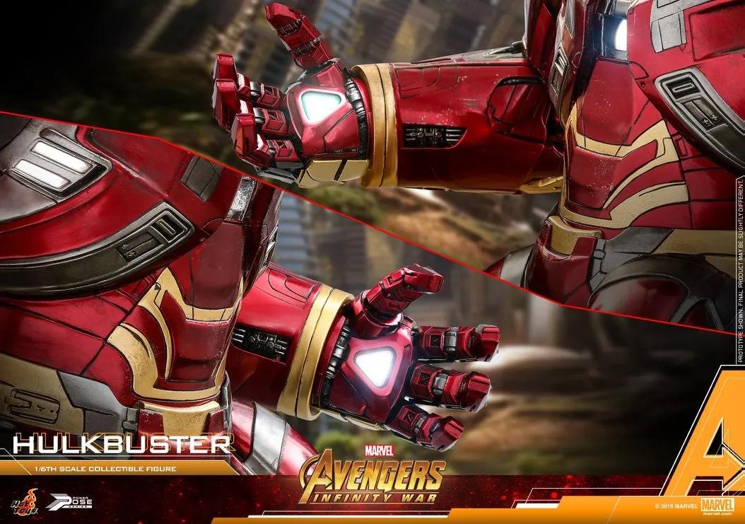 Hot Toys - PPS005 - Avengers Infinity War - 1/6th scale Power Pose Hulkbuster Collectible Figure