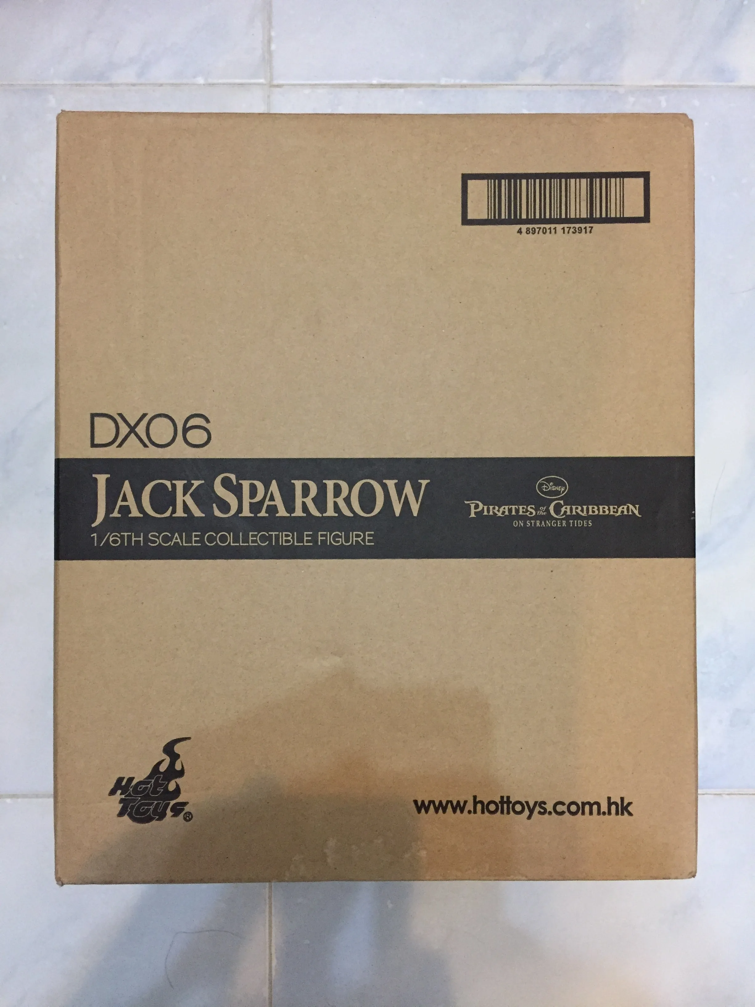 Hottoys Hot Toys 1/6 Scale DX06 DX 06 Pirates Of The Caribbean On Stranger Tides - Jack Sparrow (Normal Edition) Action Figure NEW