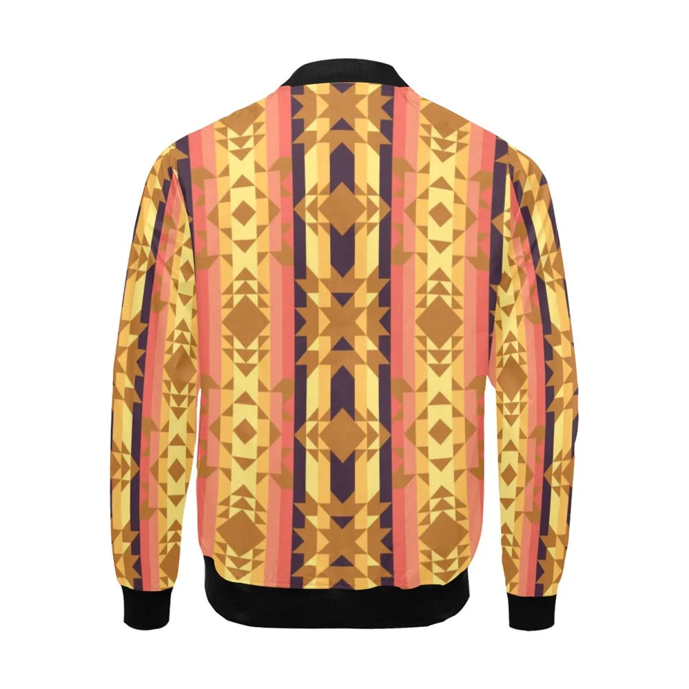 Infinite Sunset Bomber Jacket for Men