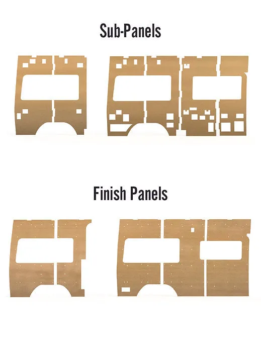 Infinity Wall Panels Base Kit-  144" Sprinter