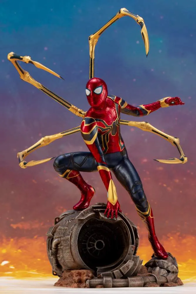 Iron Spider-Man Marvel Avengers Infinity War movie ARTFX  statue by Kotobukiya