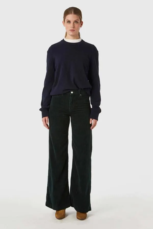 jane corduroy pants dark green