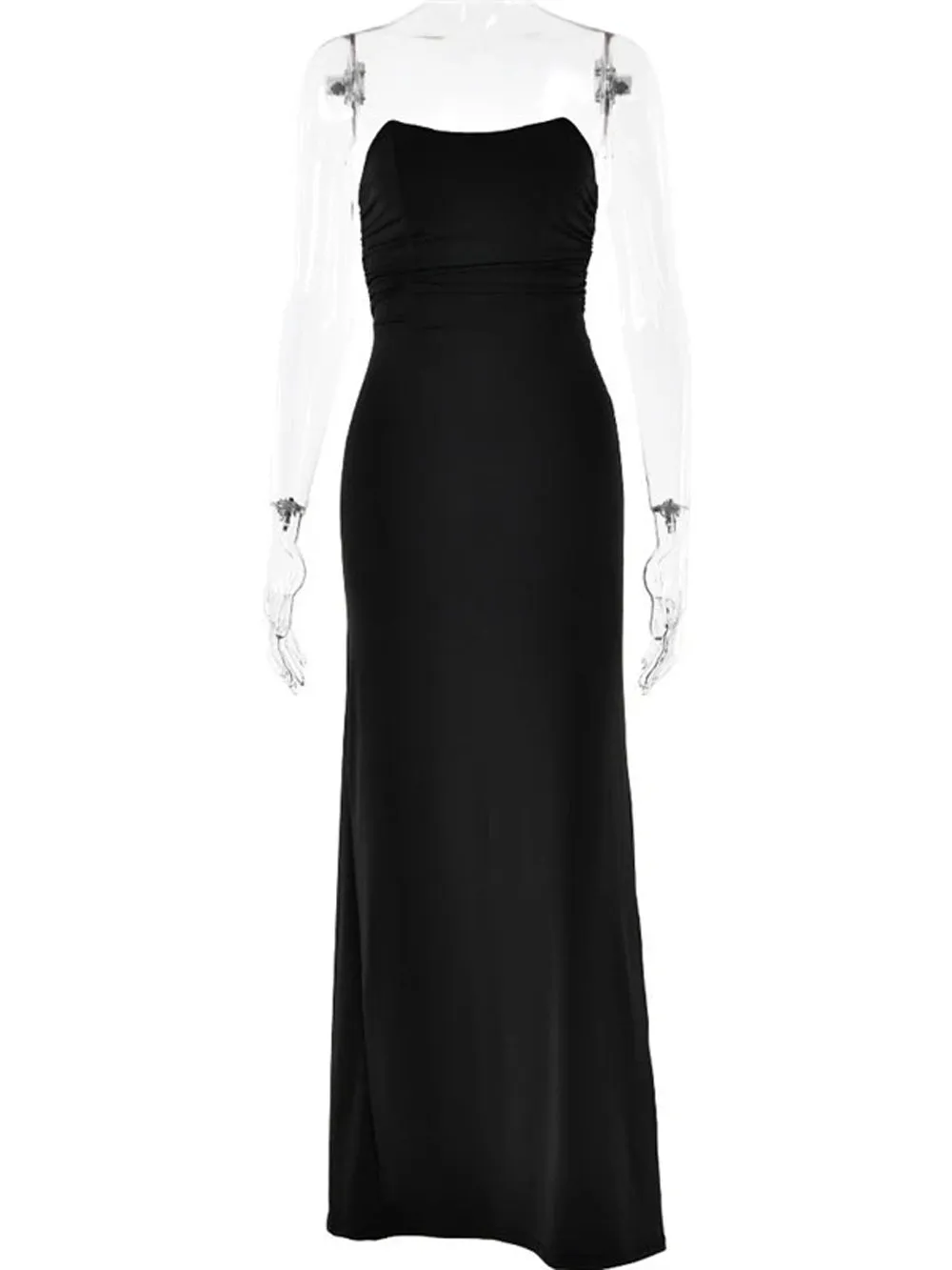 Jessica Off Shoulder Bodycon Maxi Dress