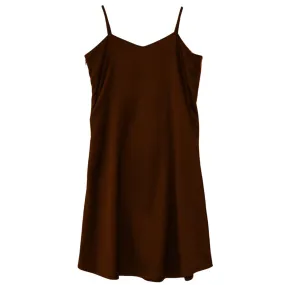 Kids Viktoria Dress - Chocolate Brown