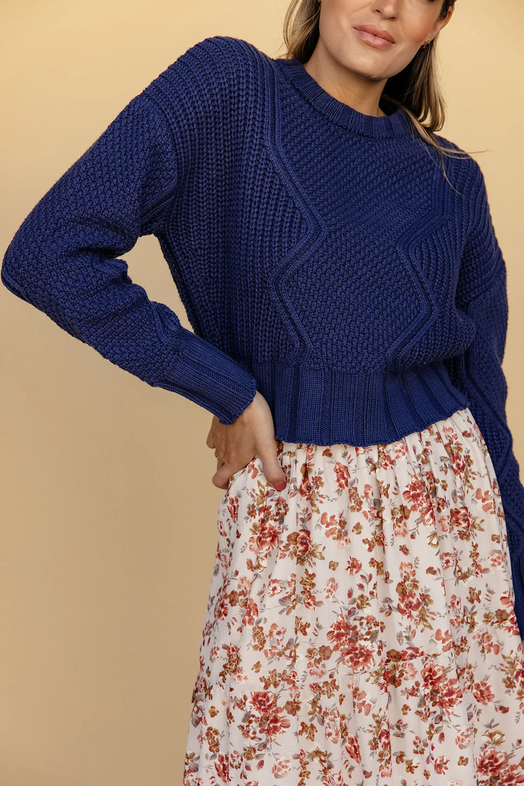 Krista Chunky Knit Sweater