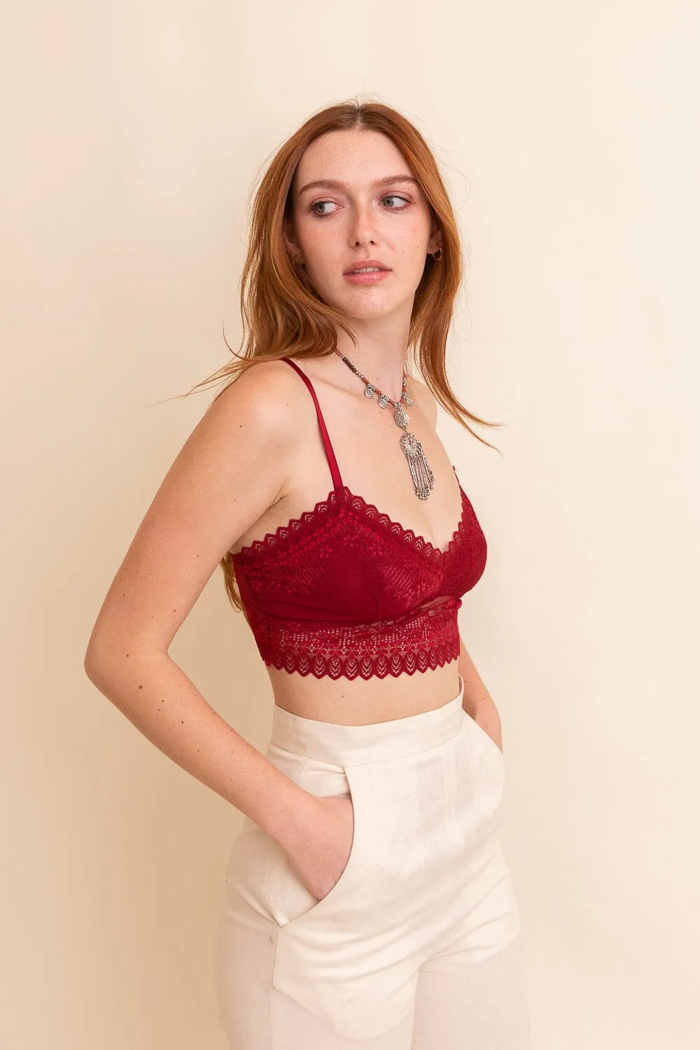 Lace Crop Camisole