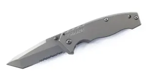 Large 40% Serr Tanto Frame Lock, Ti Coat