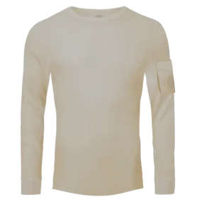 Long Sleeve T-Shirt with Embossed Logo