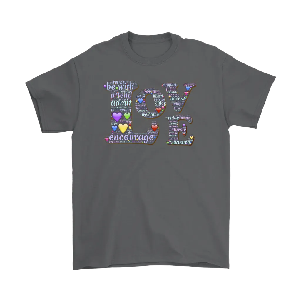 Love & Hearts T-shirt Gift Tee for everyone and everyone