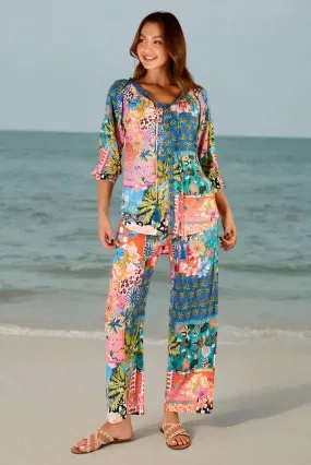 LulaLife Avoca Pant Ocean