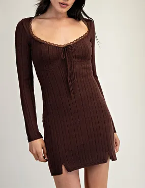 Magda Coco Rib Knit Mini Dress