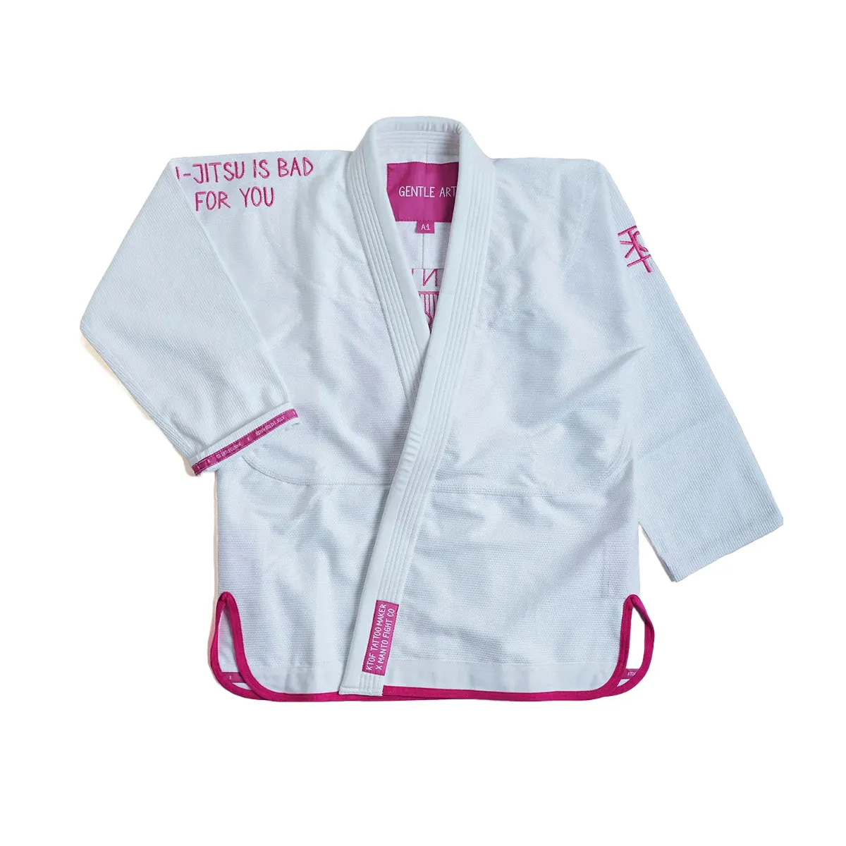 Manto x KTOF Balaclava BJJ Gi White