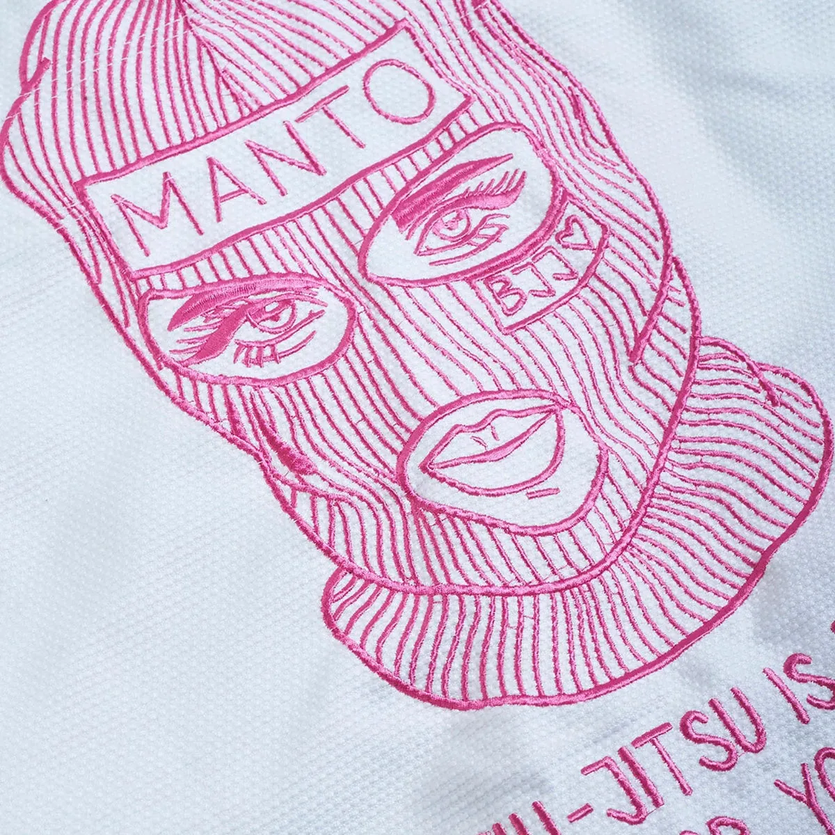 Manto x KTOF Balaclava BJJ Gi White