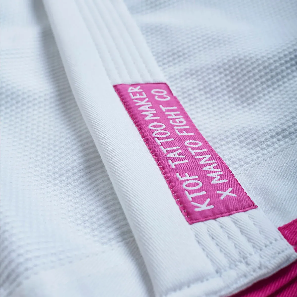 Manto x KTOF Balaclava BJJ Gi White