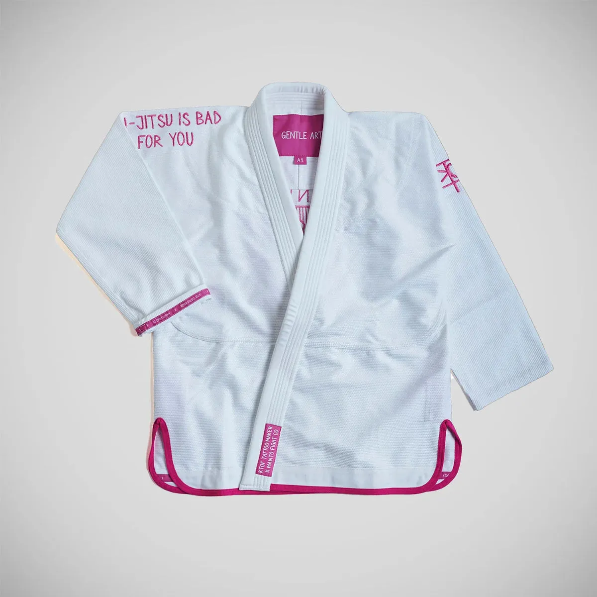 Manto x KTOF Balaclava BJJ Gi White