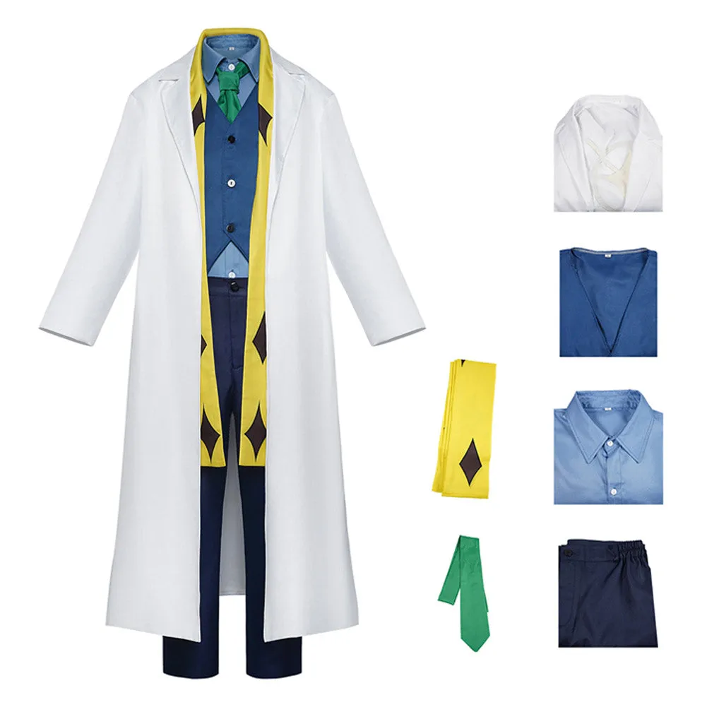 Mashle: Magic and Muscles Season 2 (2024) Ryoh Grantz Blue And White Outfit Cosplay Costume