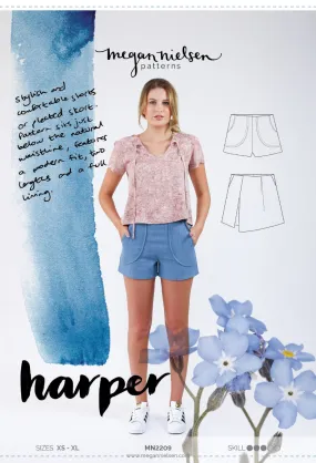 Megan Nielsen - Harper Shorts & Skort pattern