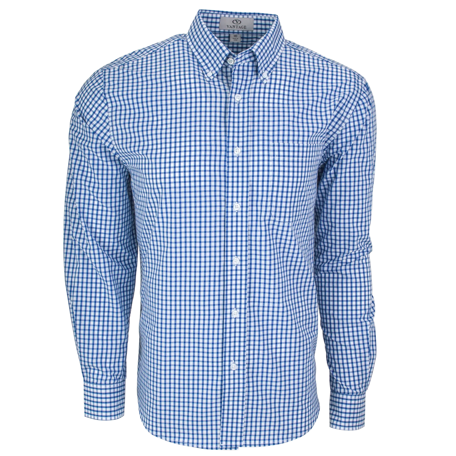 Men's Easy Care Gingham Check Shirt