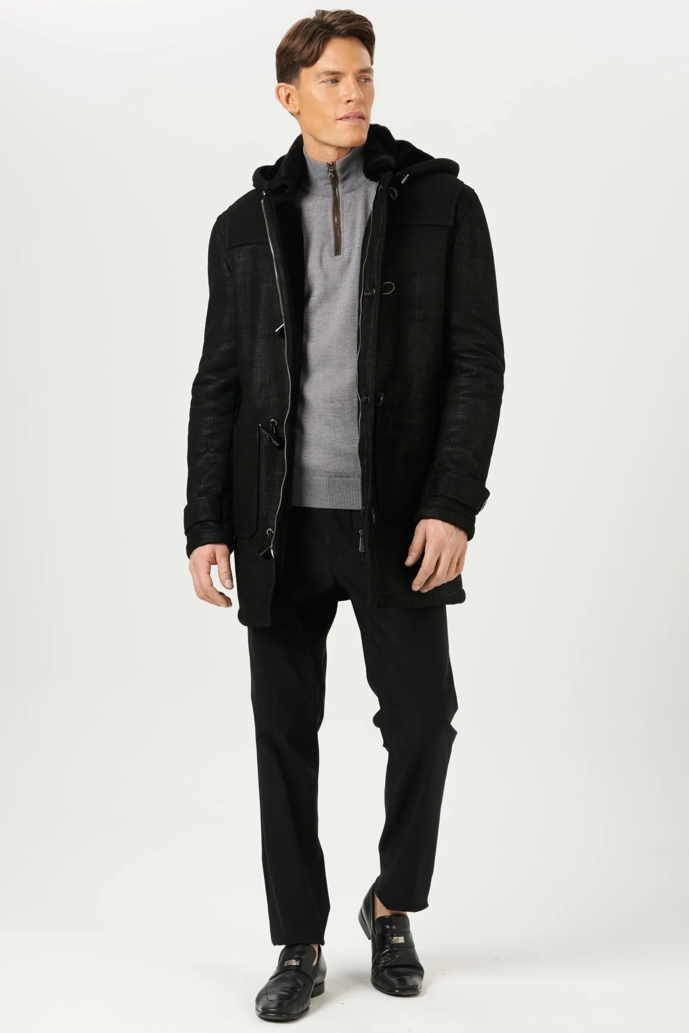 Men's Merino Shearling Lamb Parka