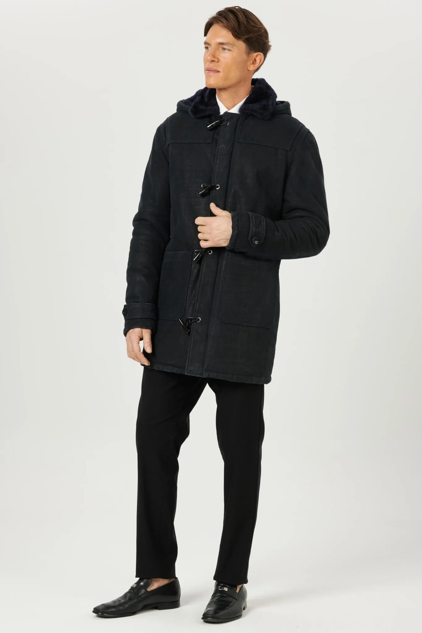 Men's Merino Shearling Lamb Parka